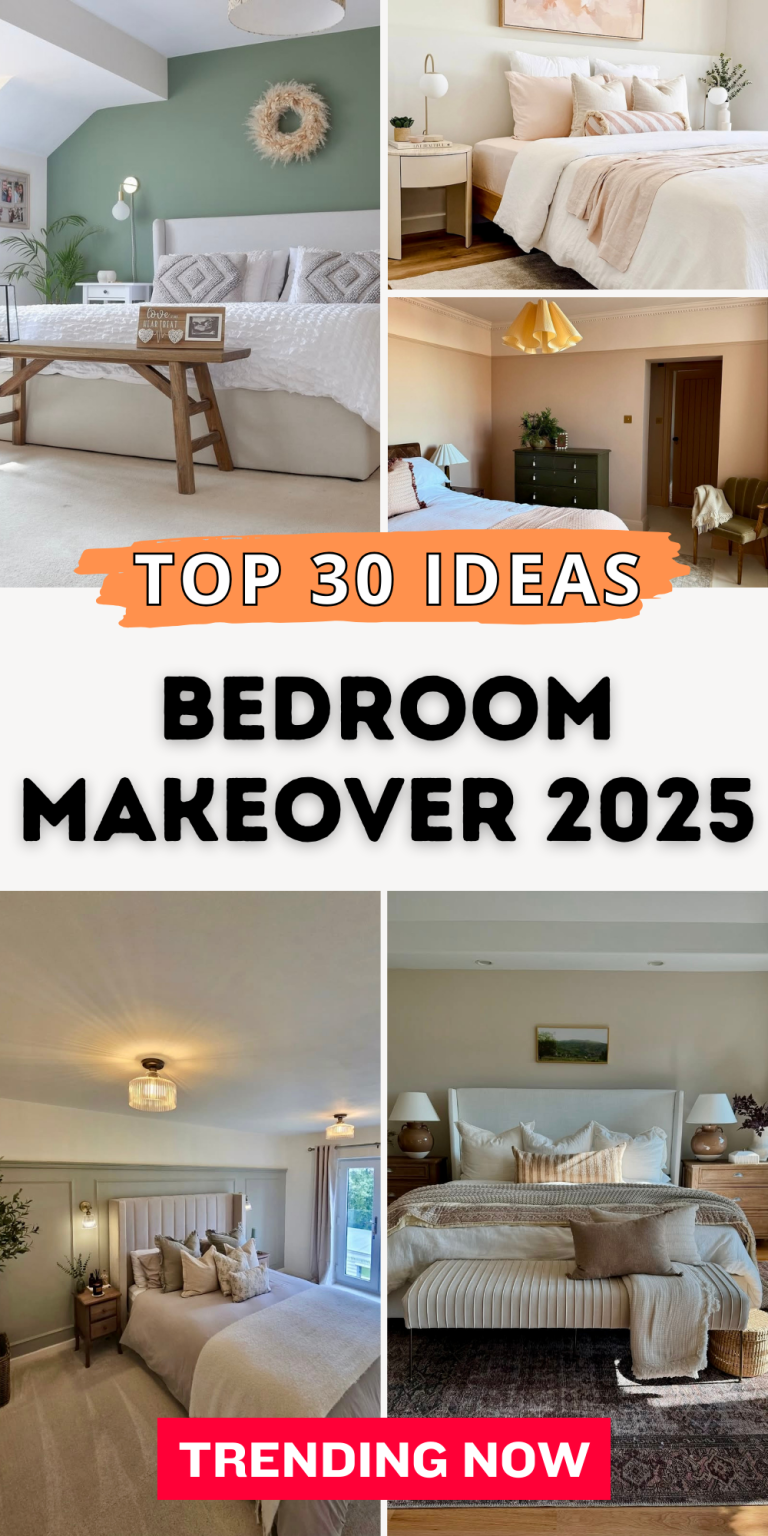 30 Bedroom Makeover Ideas 2025 That Will Transform Your Space on a ...