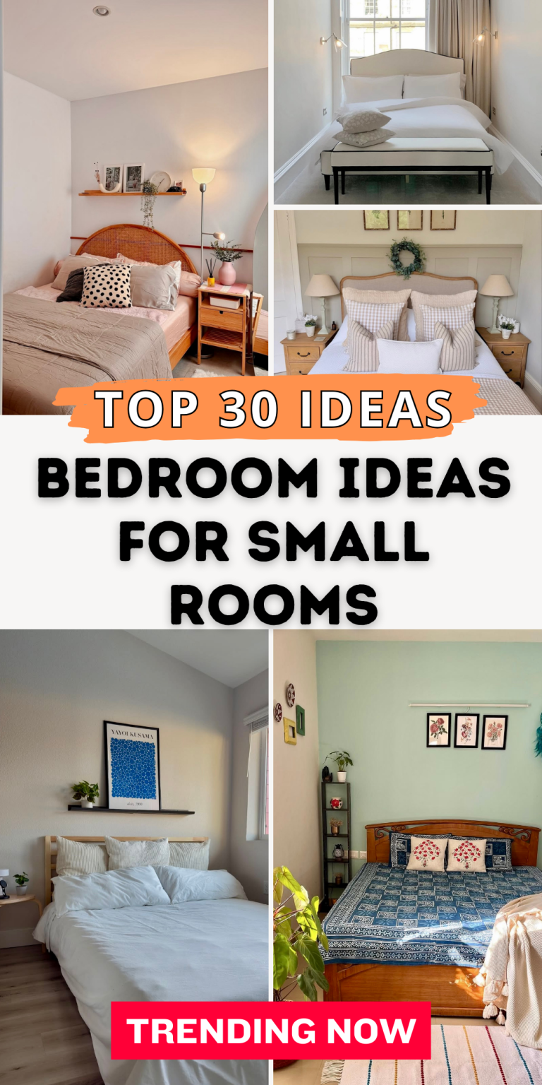 30 Bedroom Ideas for Small Rooms 2025 That Are Cozy, Stylish and Space ...