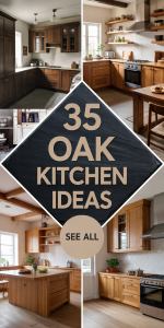 35 Oak Kitchen Ideas That Blend Timeless Wood With Modern Charm ...