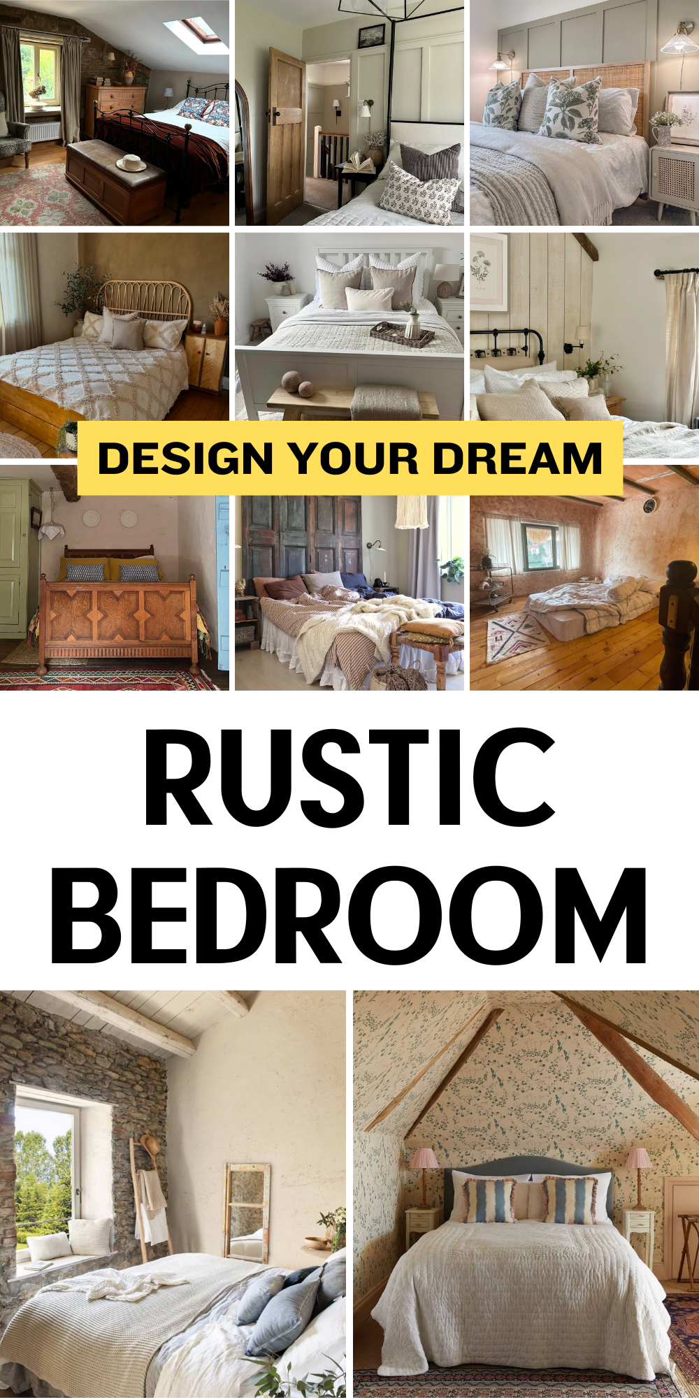 30 Rustic Bedroom Ideas 2025 That Are Cozy, Romantic, and Perfect for ...