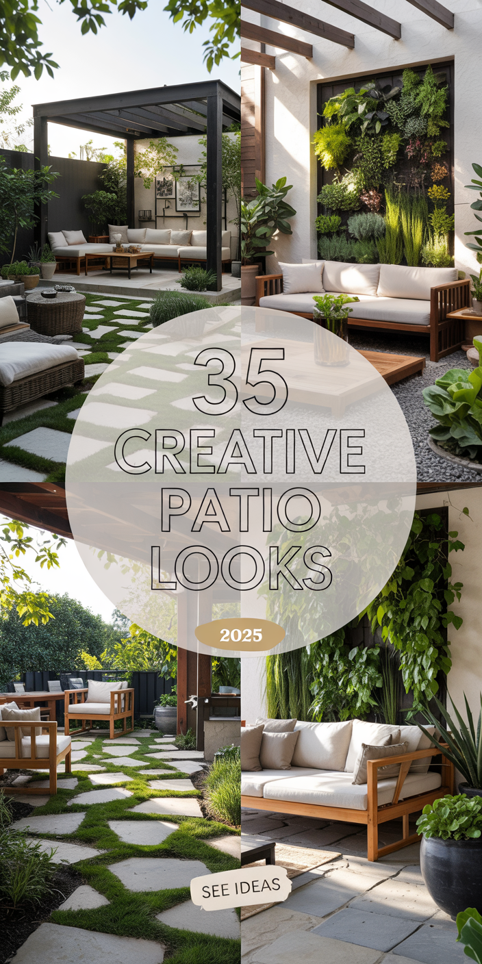 35 Patio Design Ideas 2025 That Will Instantly Elevate Your Backyard ...