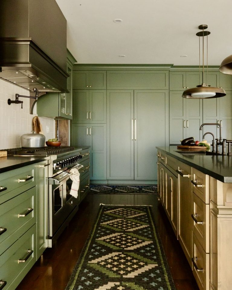 25 Green Kitchen Designs 2025 That Will Make You Rethink White Cabinets Forever - placeideal.com