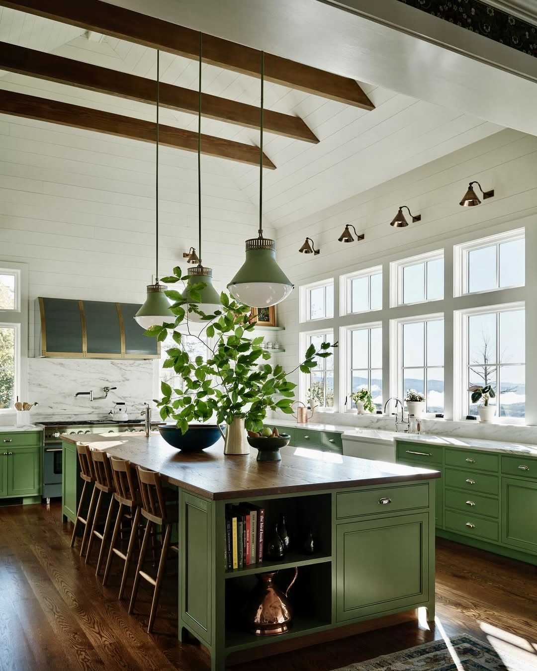 25 Green Kitchen Designs 2025 That Will Make You Rethink White Cabinets Forever - placeideal.com