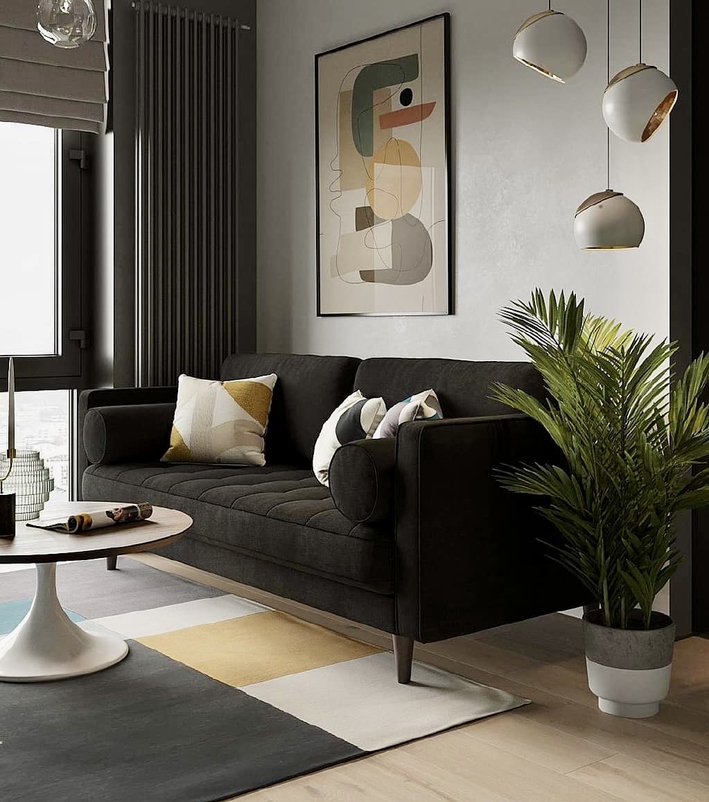 25 Black Sofa Living Room Ideas 2025 That Will Instantly Elevate Your ...