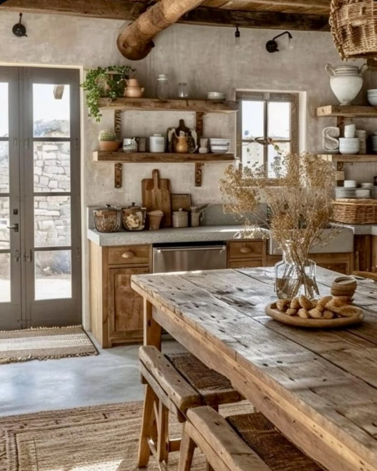 30 Rustic Kitchen Ideas 2025 That Blend Farmhouse Charm with Modern ...