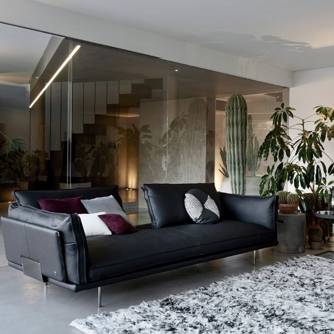 35 Black Sofa Ideas 2025 That Will Instantly Elevate Your Living Room ...