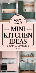 25 Mini Kitchen Ideas for Small Spaces 2025 That Make the Most of Every ...