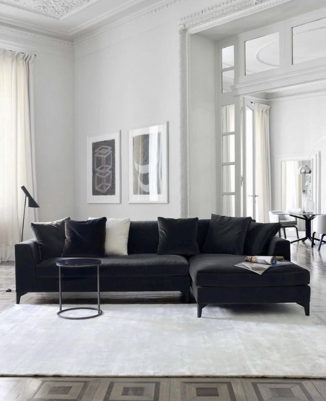 35 Black Sofa Ideas 2025 That Will Instantly Elevate Your Living Room ...