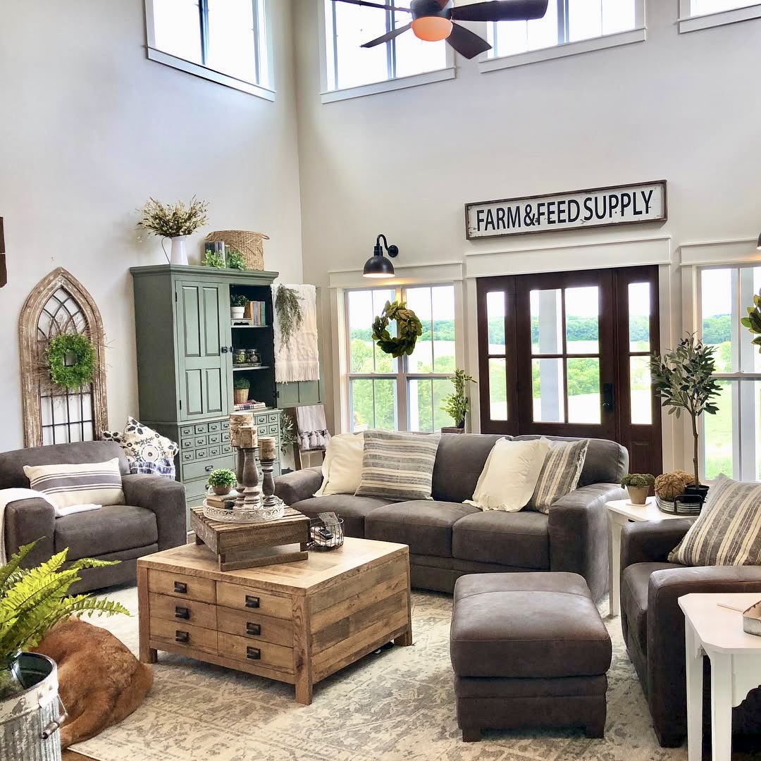 35 Farmhouse Living Room Decor 2025 Ideas That Blend Rustic Charm with ...
