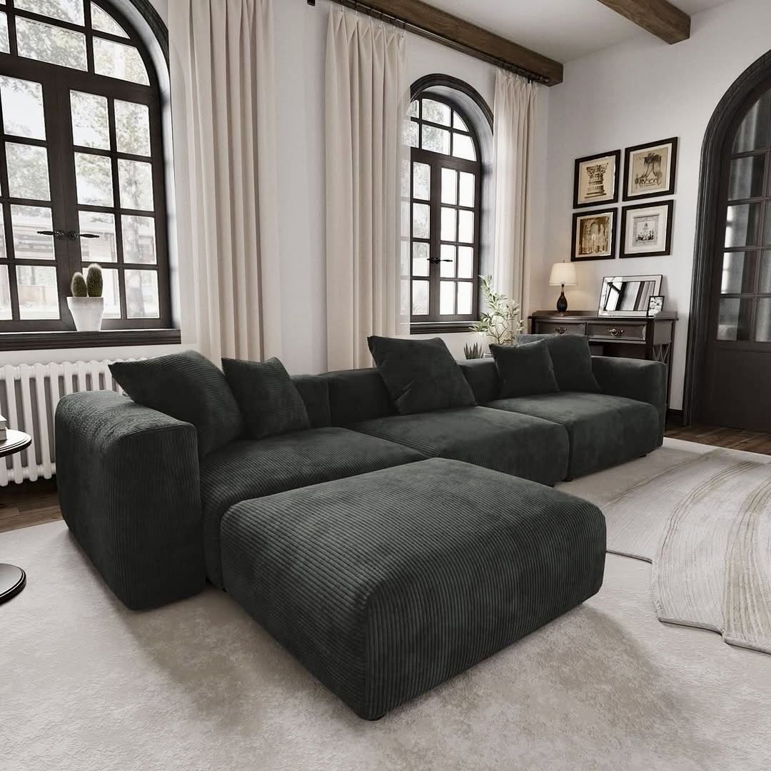 35 Black Sofa Ideas 2025 That Will Instantly Elevate Your Living Room ...