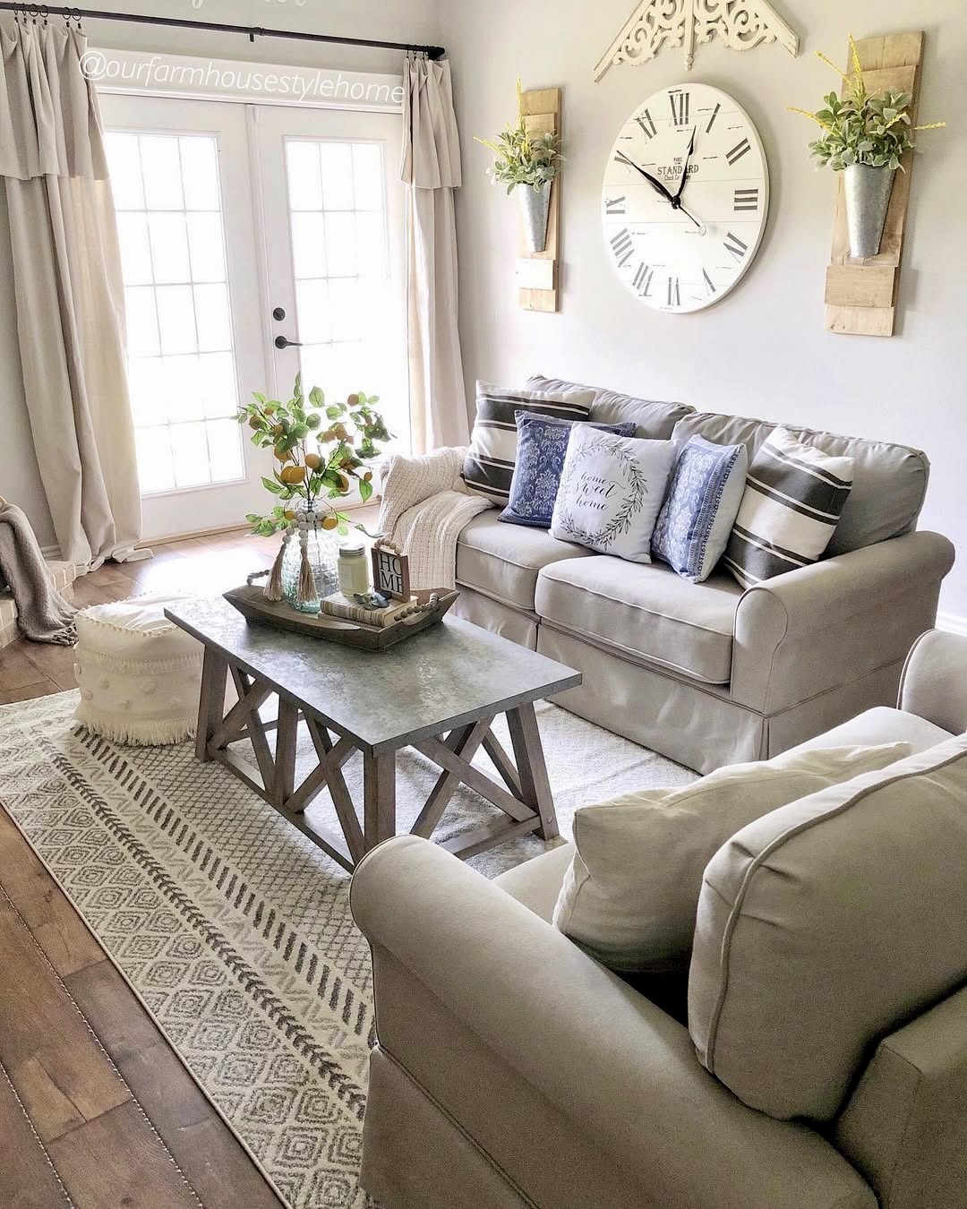 35 Farmhouse Living Room Decor 2025 Ideas That Blend Rustic Charm with ...