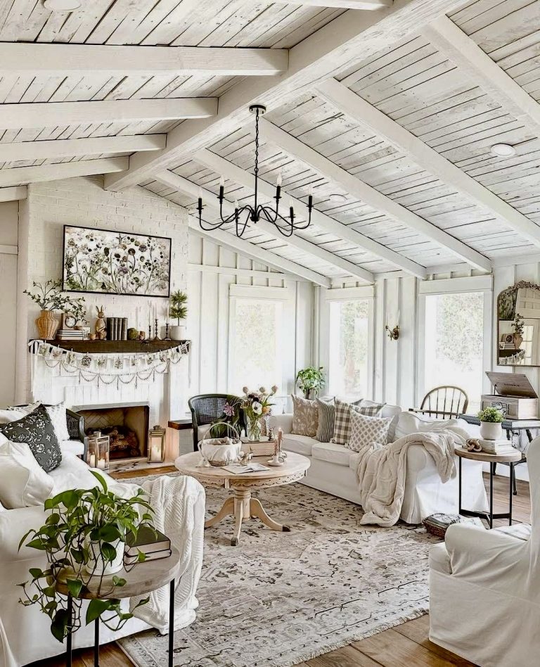 35 Farmhouse Living Room Decor 2025 Ideas That Blend Rustic Charm with ...