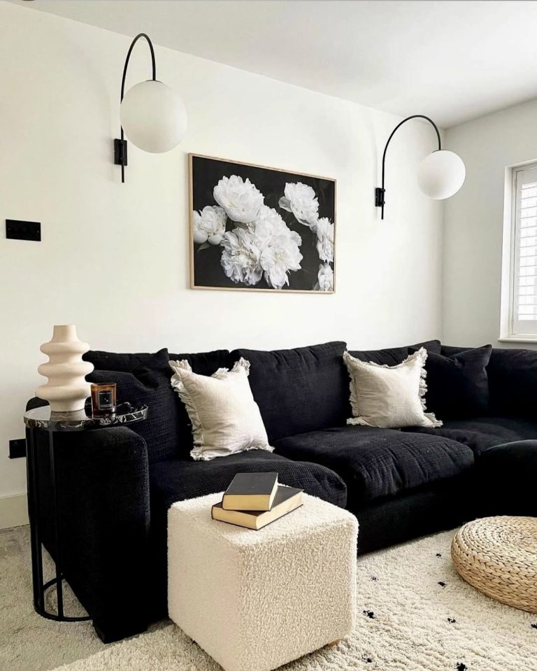 35 Black Sofa Ideas 2025 That Will Instantly Elevate Your Living Room ...