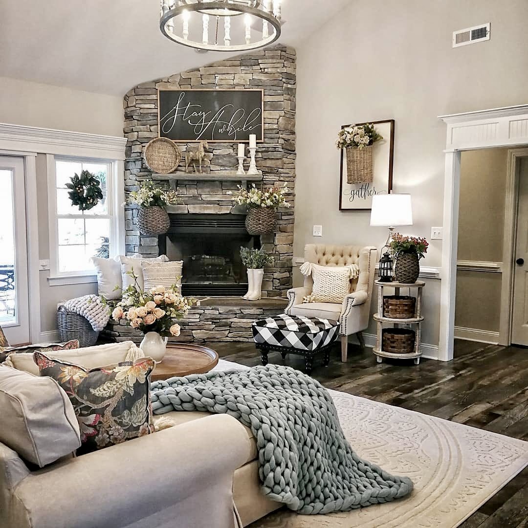 35 Farmhouse Living Room Decor 2025 Ideas That Blend Rustic Charm with ...