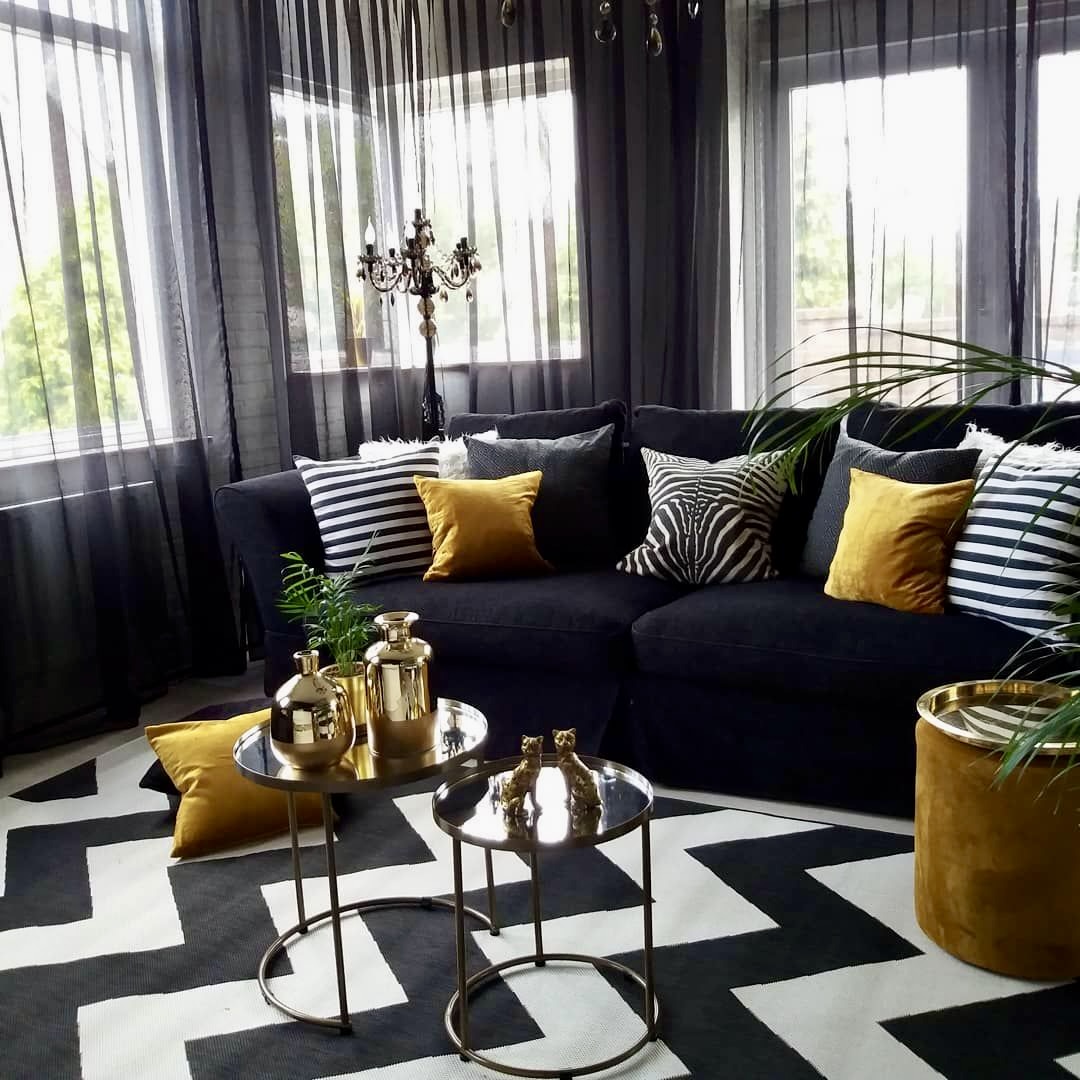 35 Black Sofa Ideas 2025 That Will Instantly Elevate Your Living Room ...