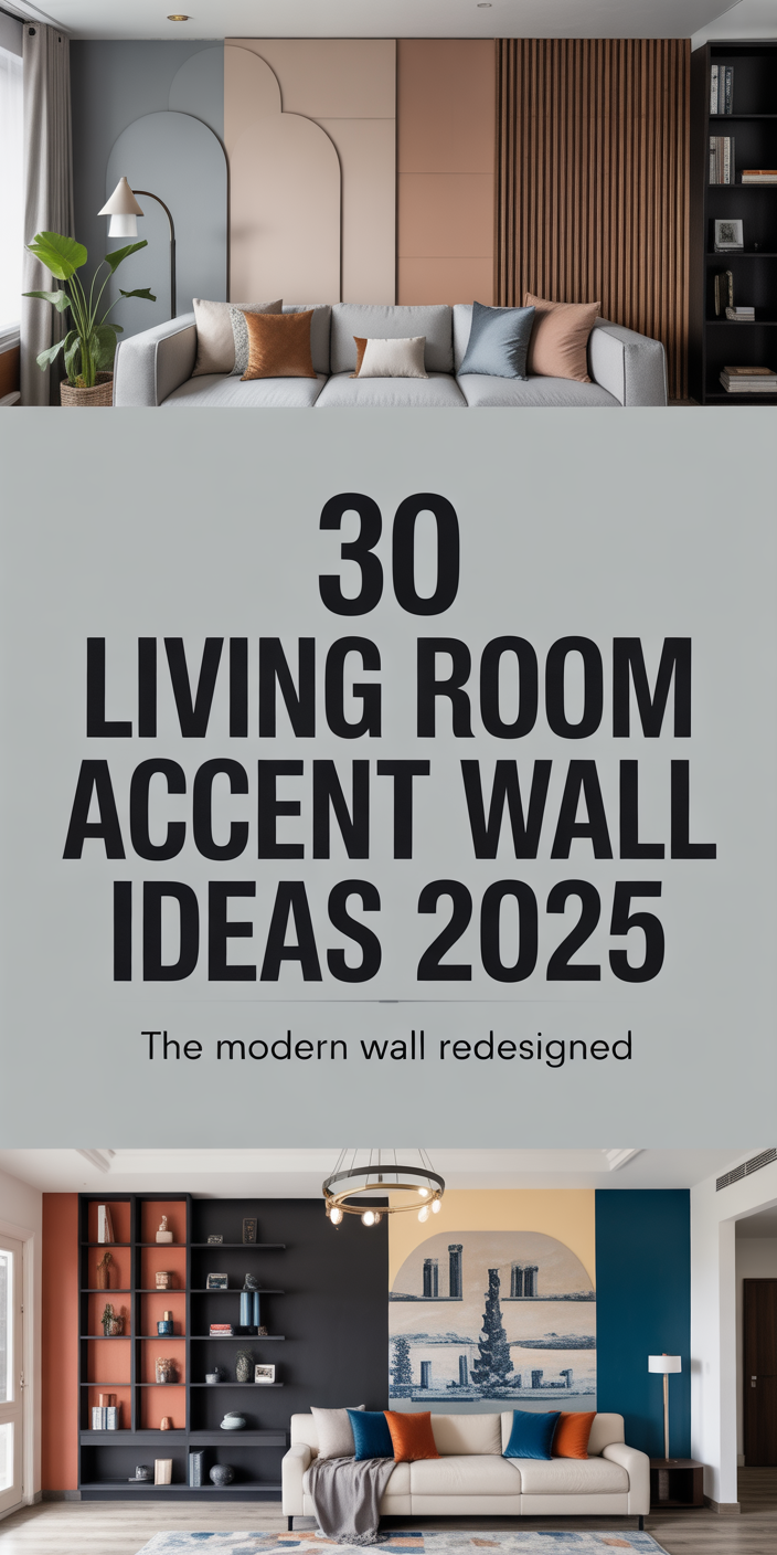 30 Living Room Accent Wall Ideas 2025 That Instantly Elevate Your Space ...