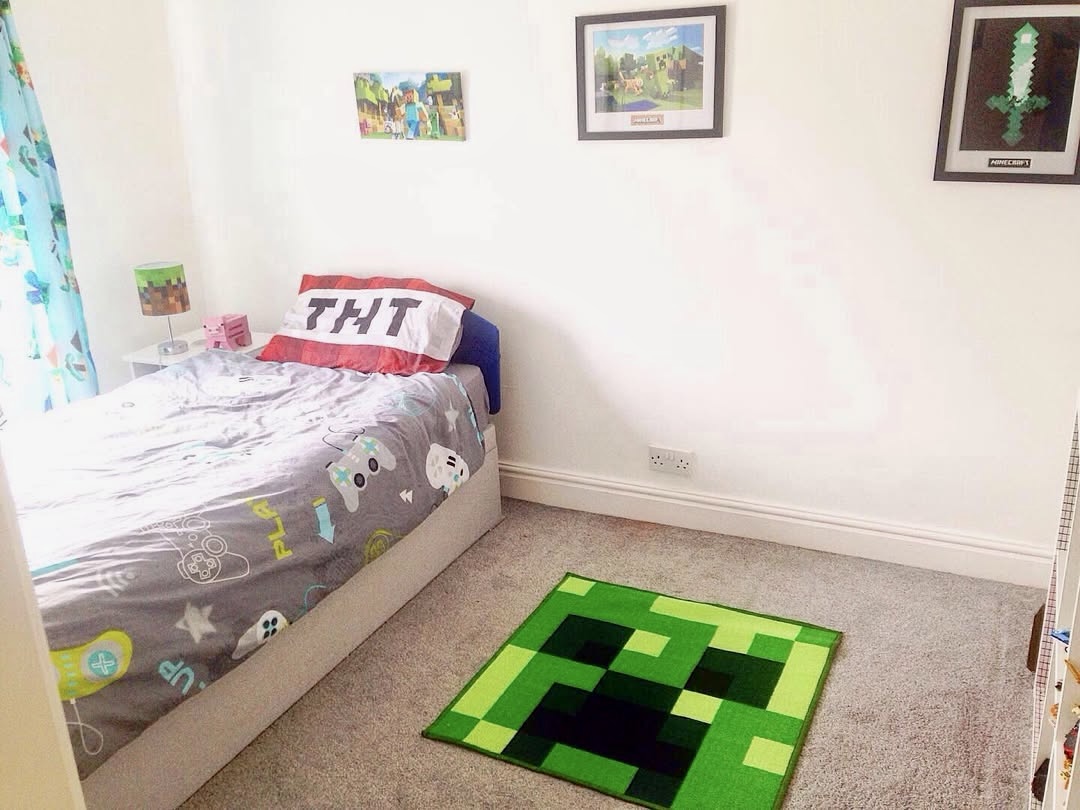 25 Minecraft Bedroom Ideas 2025 That Will Transform Any Kid’s Room into ...