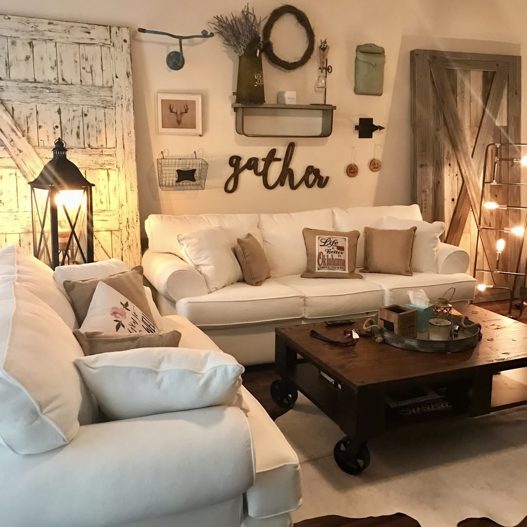 35 Farmhouse Living Room Ideas 2025 That Blend Rustic Charm with Modern ...