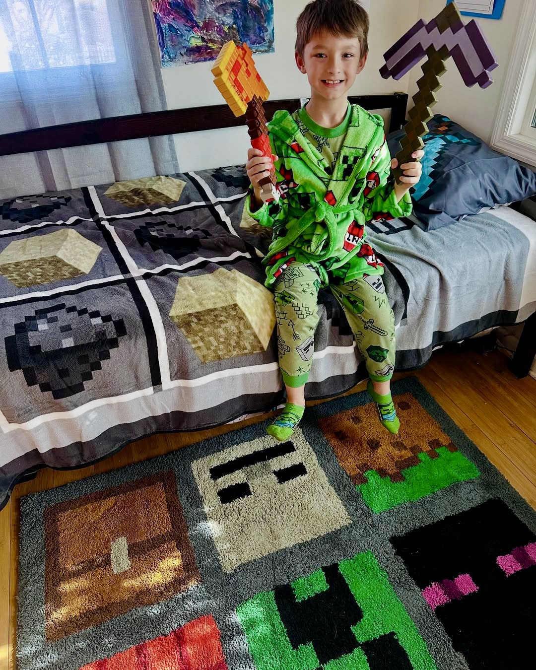 25 Minecraft Bedroom Ideas 2025 That Will Transform Any Kid’s Room into ...