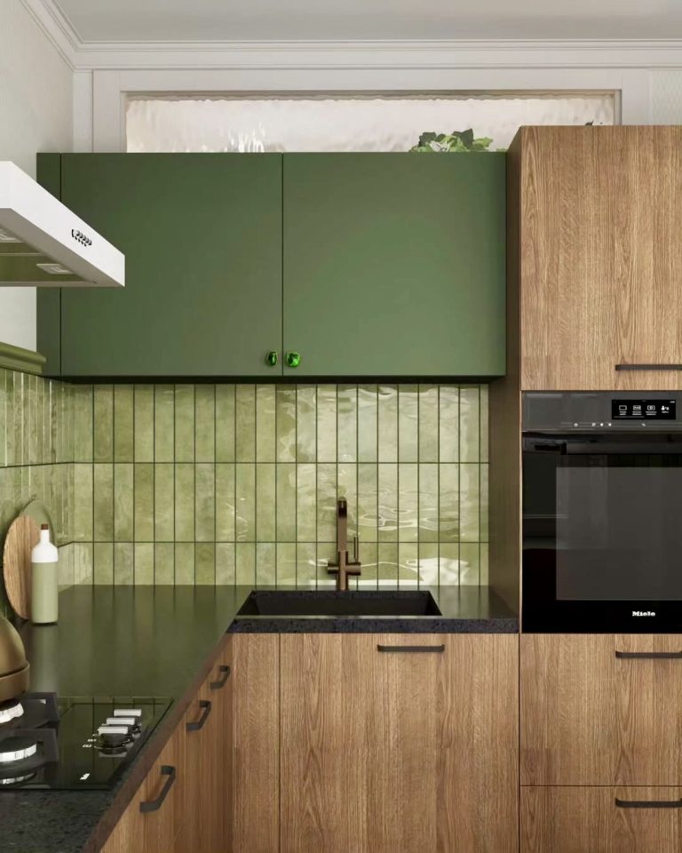 25 Green Kitchen Designs 2025 That Will Make You Rethink White Cabinets Forever - placeideal.com