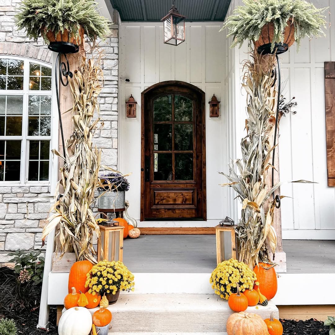 33 Fall Outdoor Decor Ideas to Transform Your Porch, Yard and Patio ...
