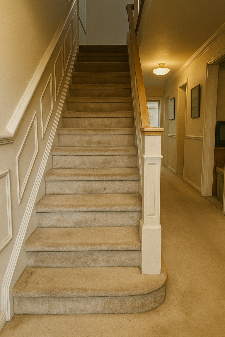 Image showcasing 11 Staircase Makeover Ideas That Transformed My Home With Budget ...