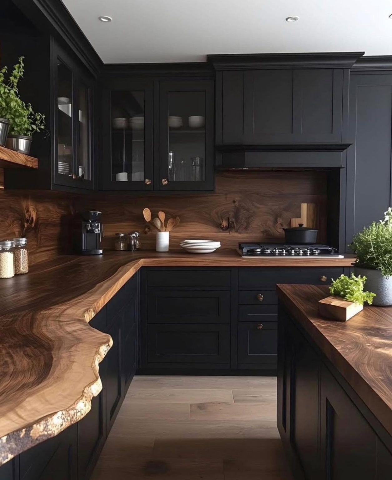 25 Dark Moody Kitchen Ideas That Prove Bold Colors and Dramatic Design ...