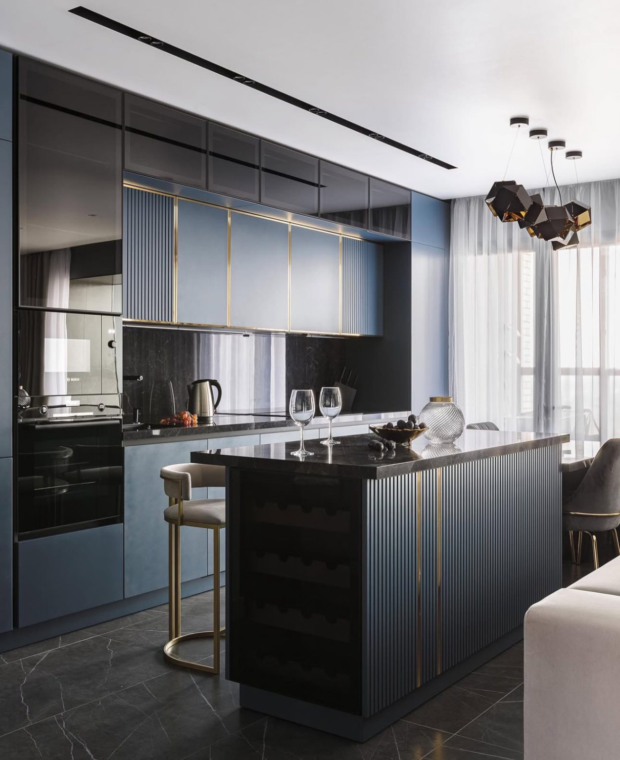 25 Dark Moody Kitchen Ideas That Prove Bold Colors and Dramatic Design ...