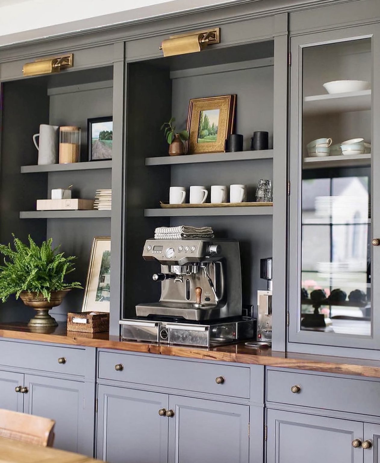 35 Home Coffee Bar Ideas That Will Turn Your Kitchen Corner into a Café ...
