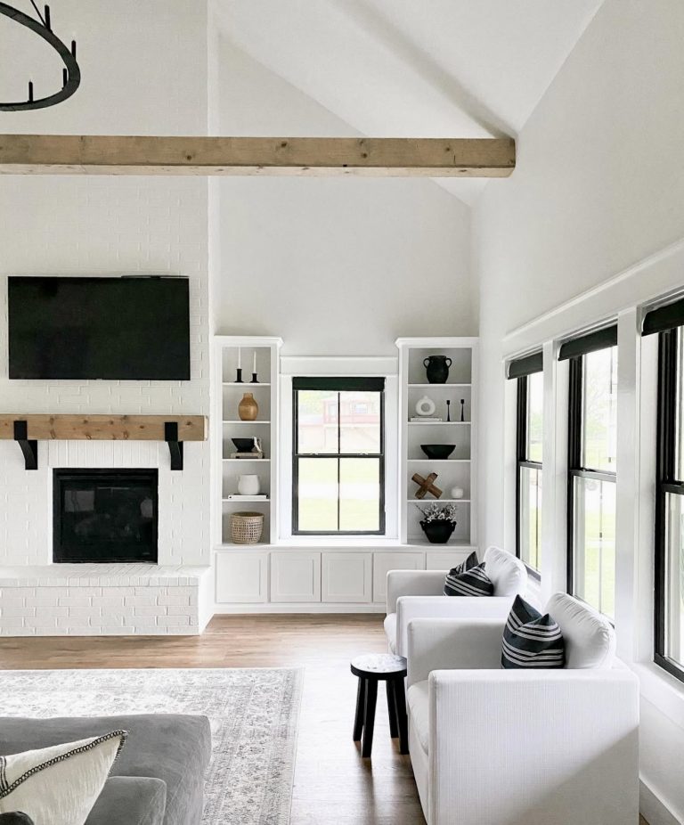 25 Built In Shelves Living Room Ideas That Will Instantly Elevate Your ...