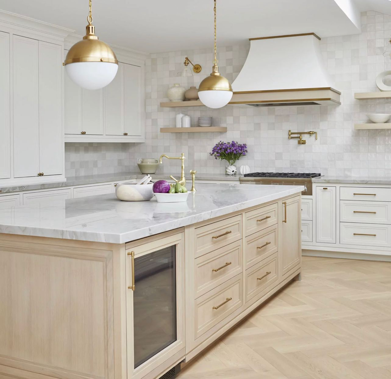 30 White Oak Kitchen Cabinets That Blend Warmth, Style and Modern ...