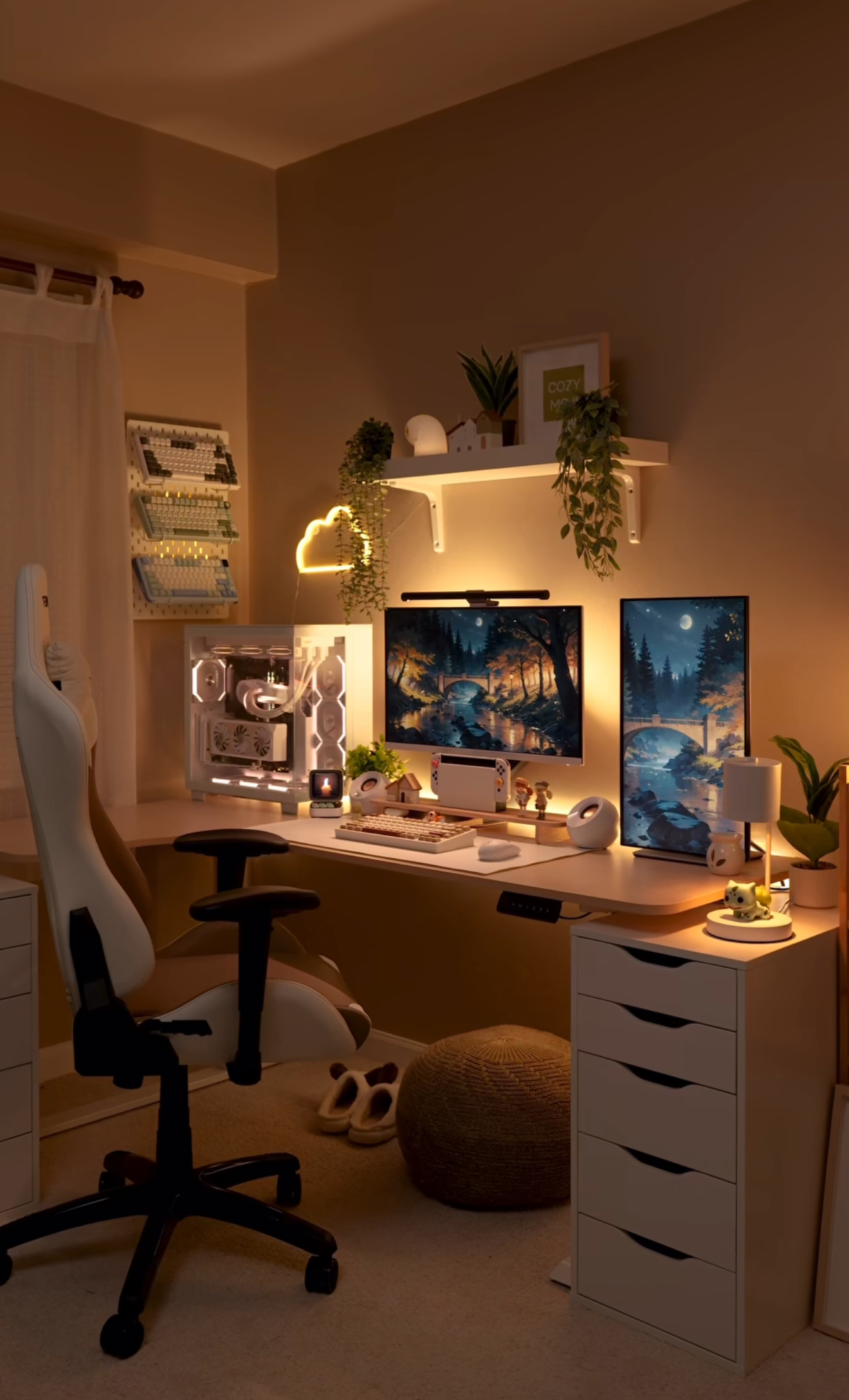 30 Office Desk Ideas for Stylish Workspaces with Aesthetic Designs and ...