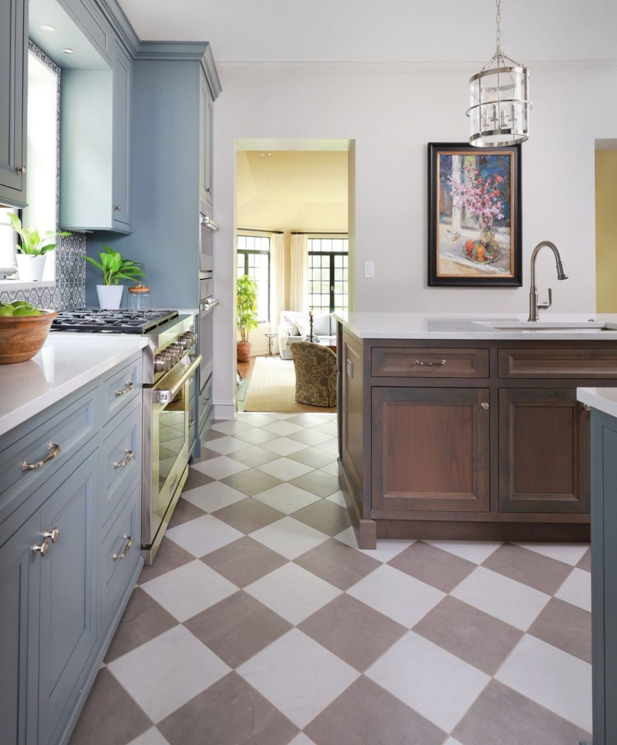 30 Kitchen Floor Ideas for 2025: Tile, Vinyl, Stone, Checkerboard and ...