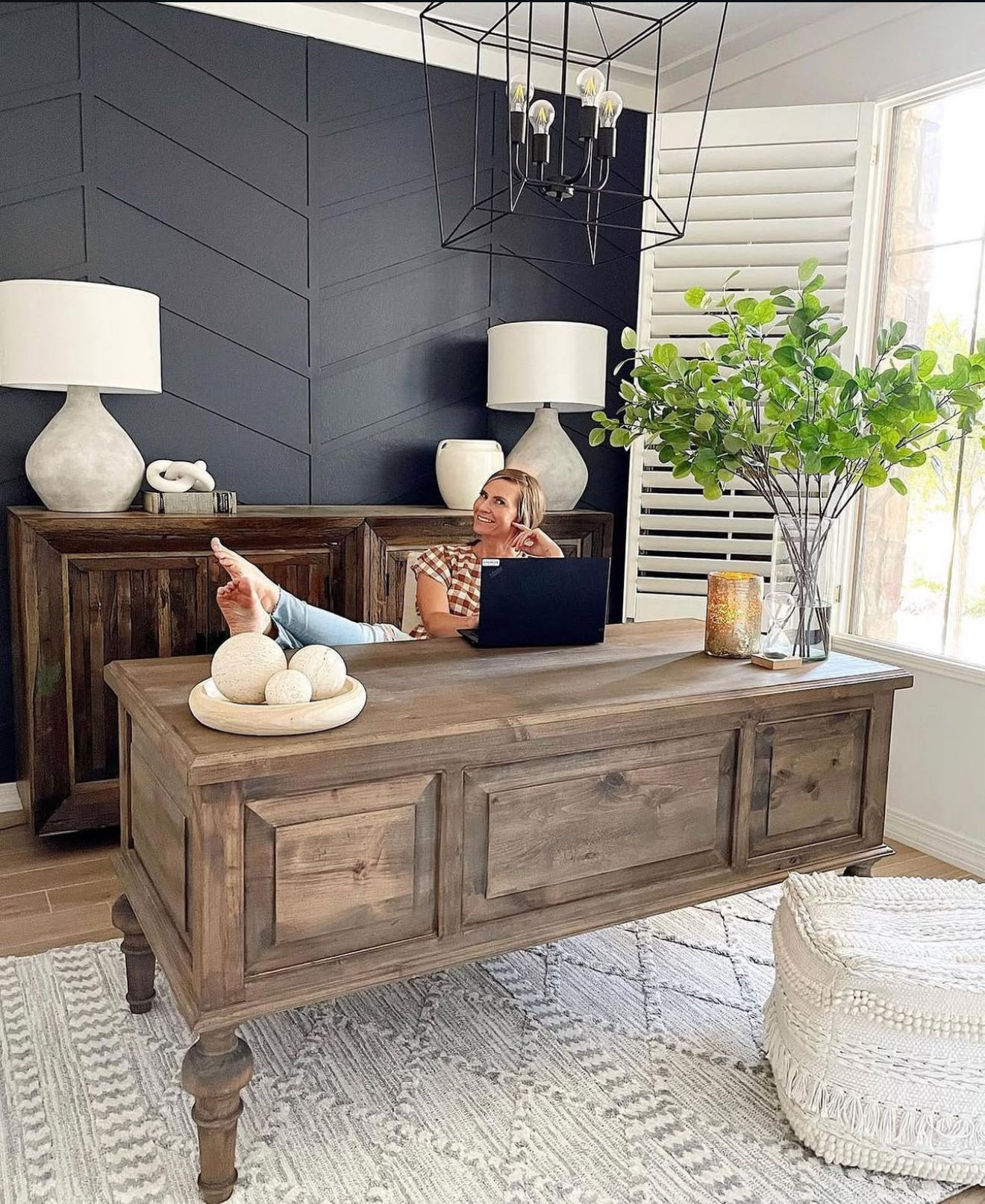 35 Wood Desk Ideas to Elevate Your Home Office with Style ...