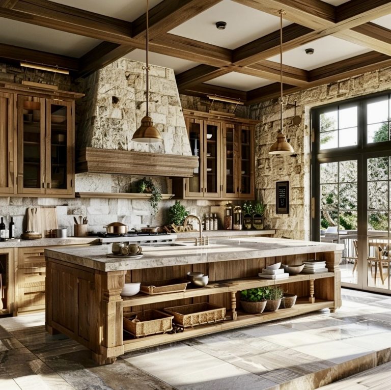 30 Rustic Kitchen 2026 Design Ideas: Modern Farmhouse, Cabinets ...