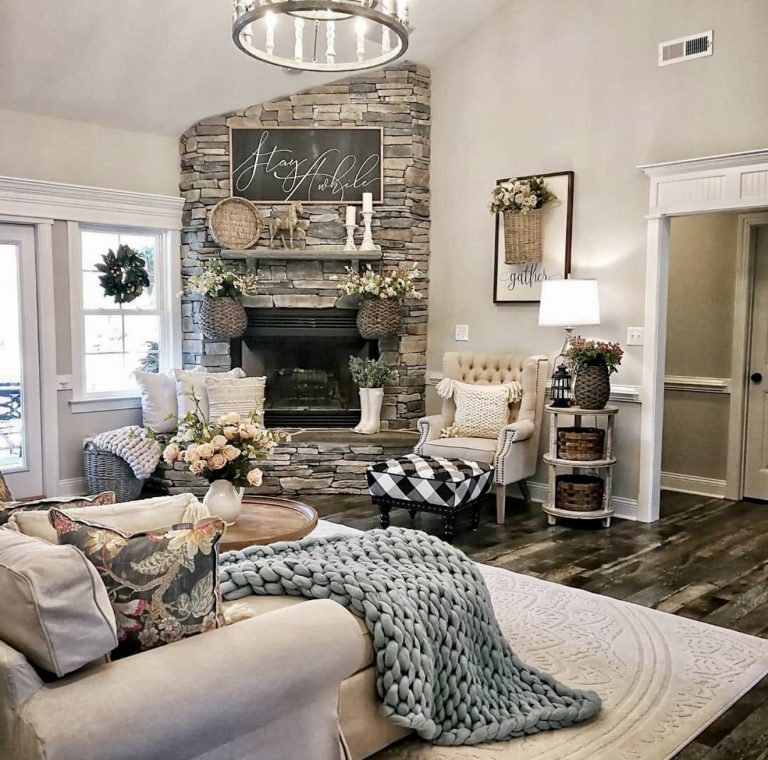 30 Modern Farmhouse Living Room 2026 – Cozy Decor Ideas, Inspiration ...