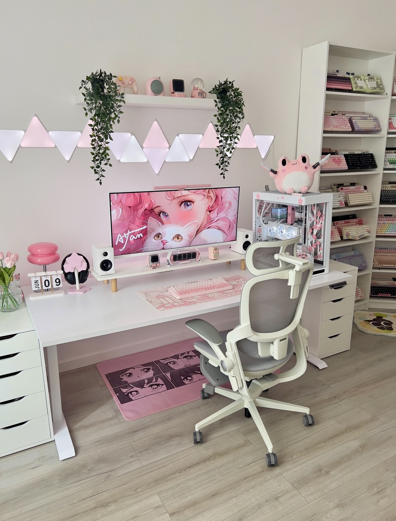 Setup Rosa 35 Gaming Room Setup 2026 Ideas That Redefine Cozy, Minimalist and ...