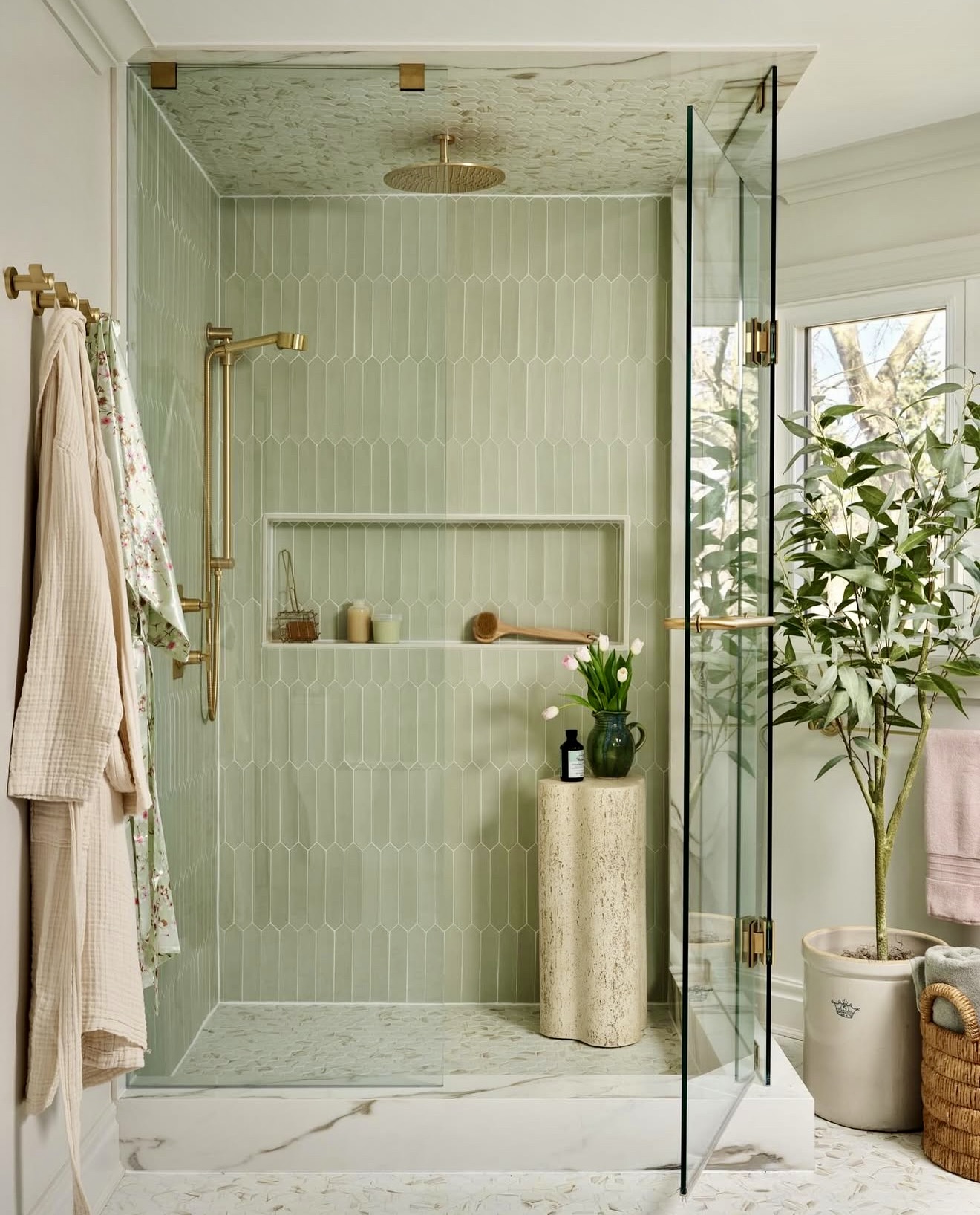 35 Shower Tile Ideas 2026 for Timeless, Modern, and Luxury Bathroom ...