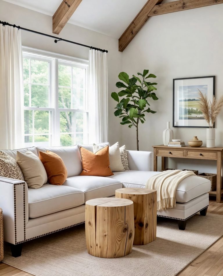 25 Earthy Living Room Ideas 2026: Cozy, Modern and Rustic Designs to ...