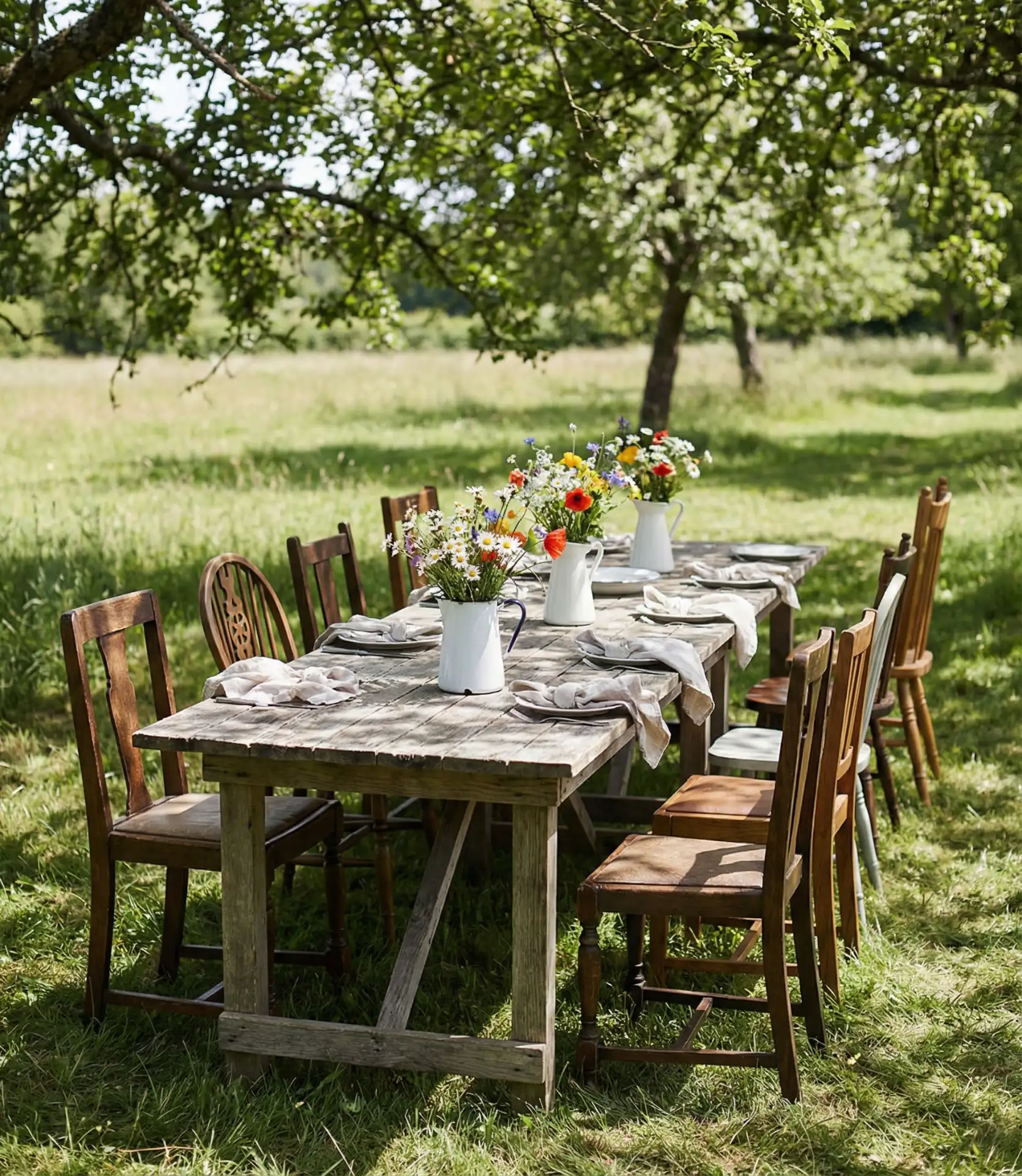 Australian Country Farmhouse Table Setting 2