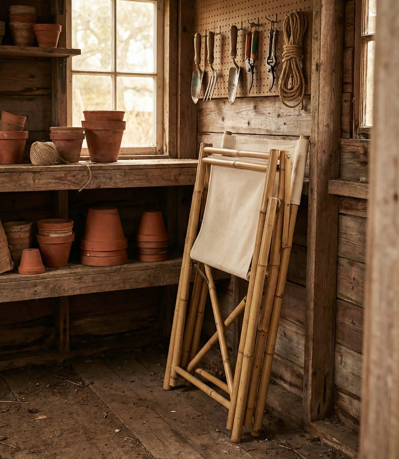Bamboo Director's Chairs for Portable Seating 1