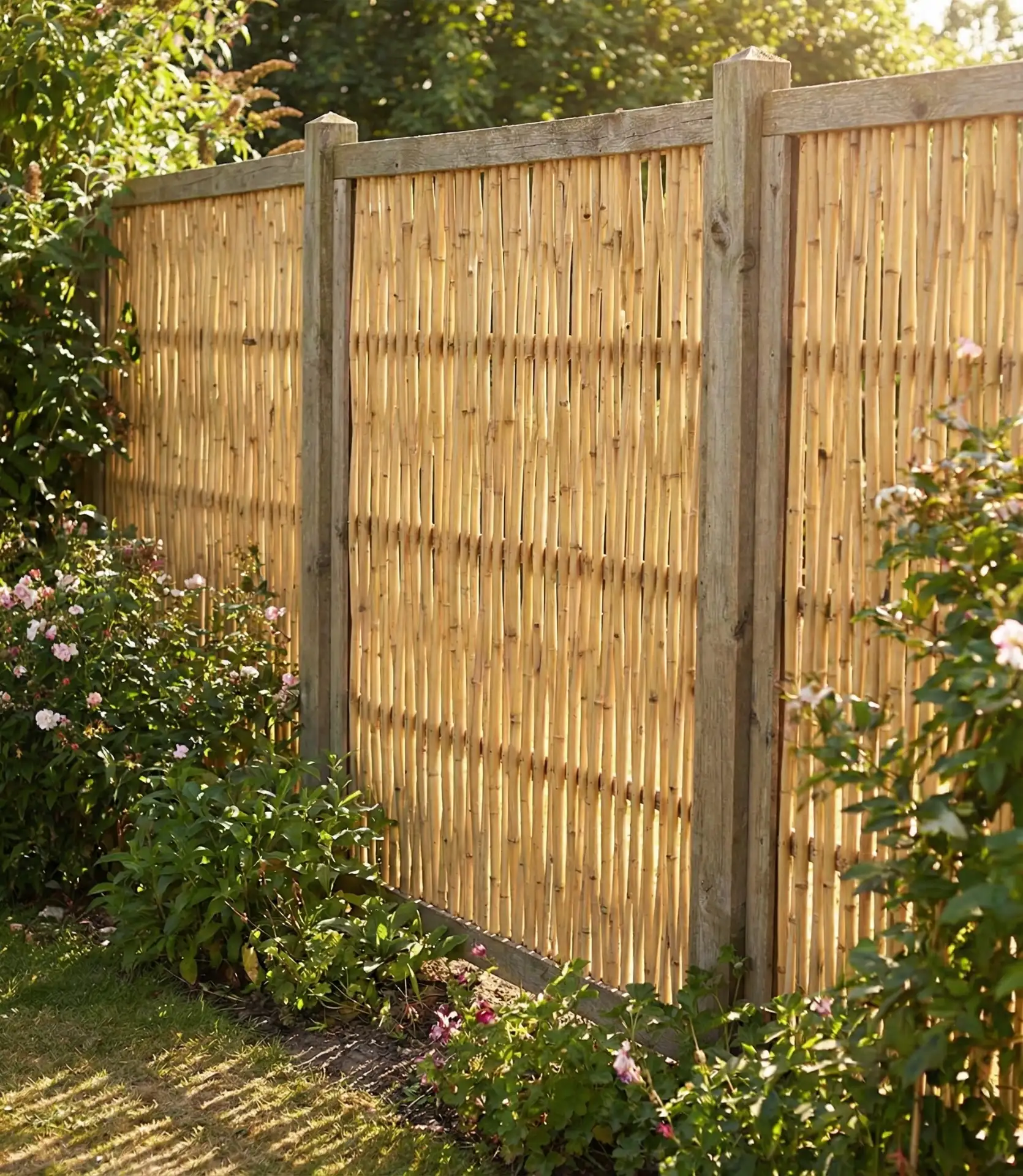 Bamboo Privacy Screen 1