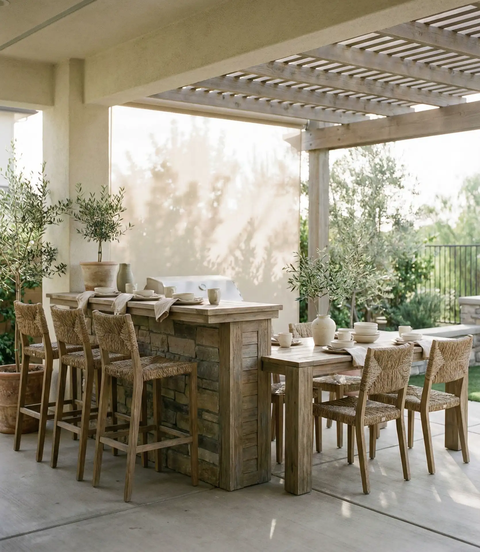 Bar and Dining Table Combination 2