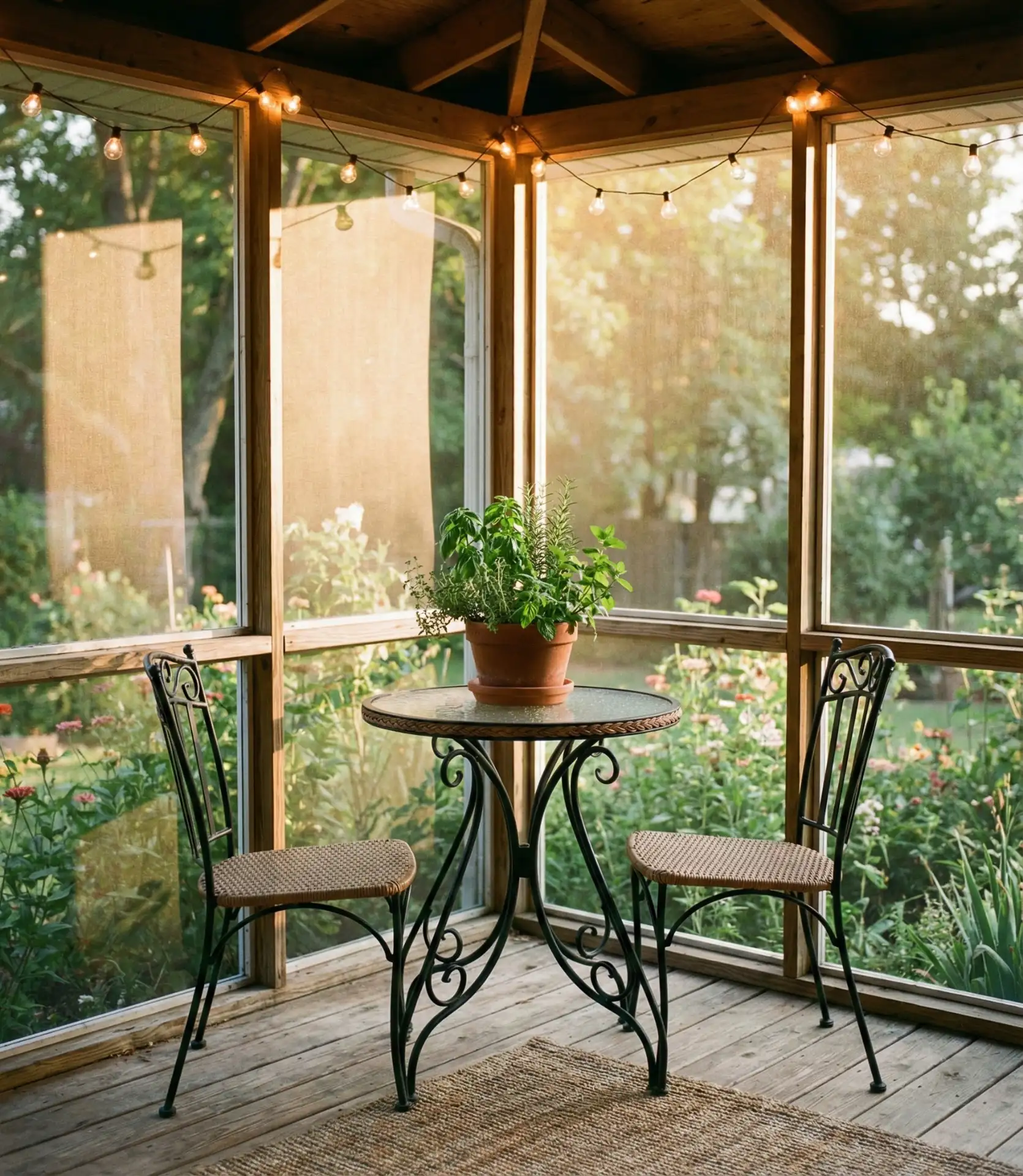 Bistro Dining Setup for Intimate Meals 1