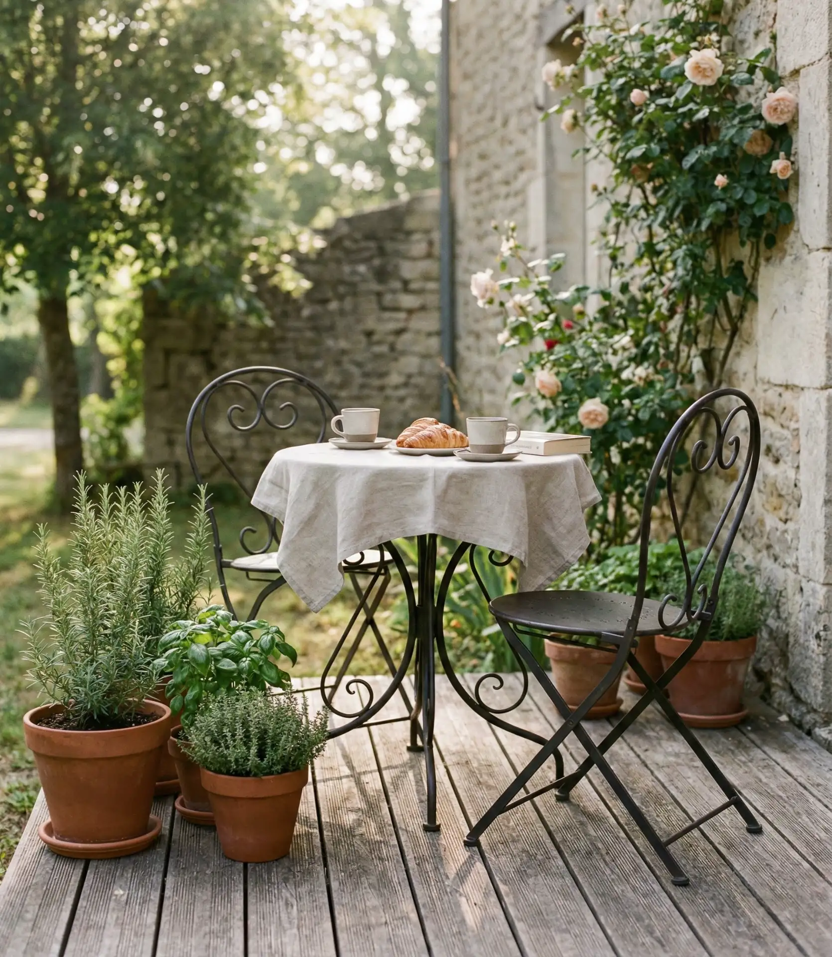 Bistro-Style Compact Dining Nook 1