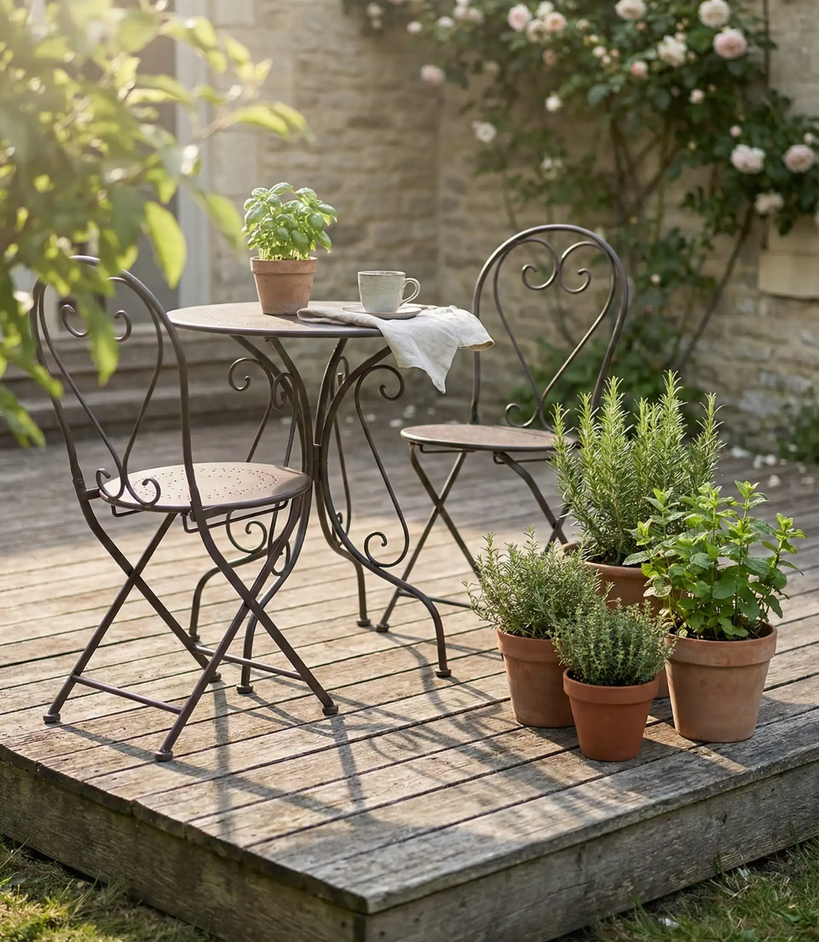 Bistro-Style Compact Dining Nook 2