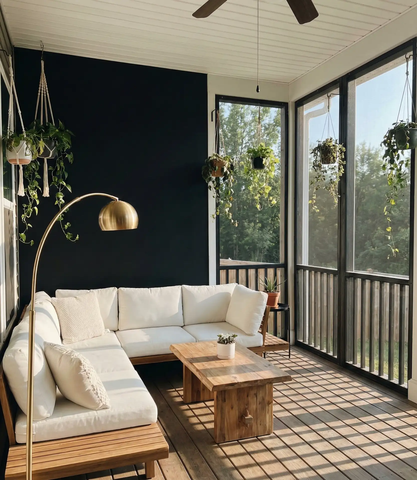 Black Accent Walls for Modern Drama 1