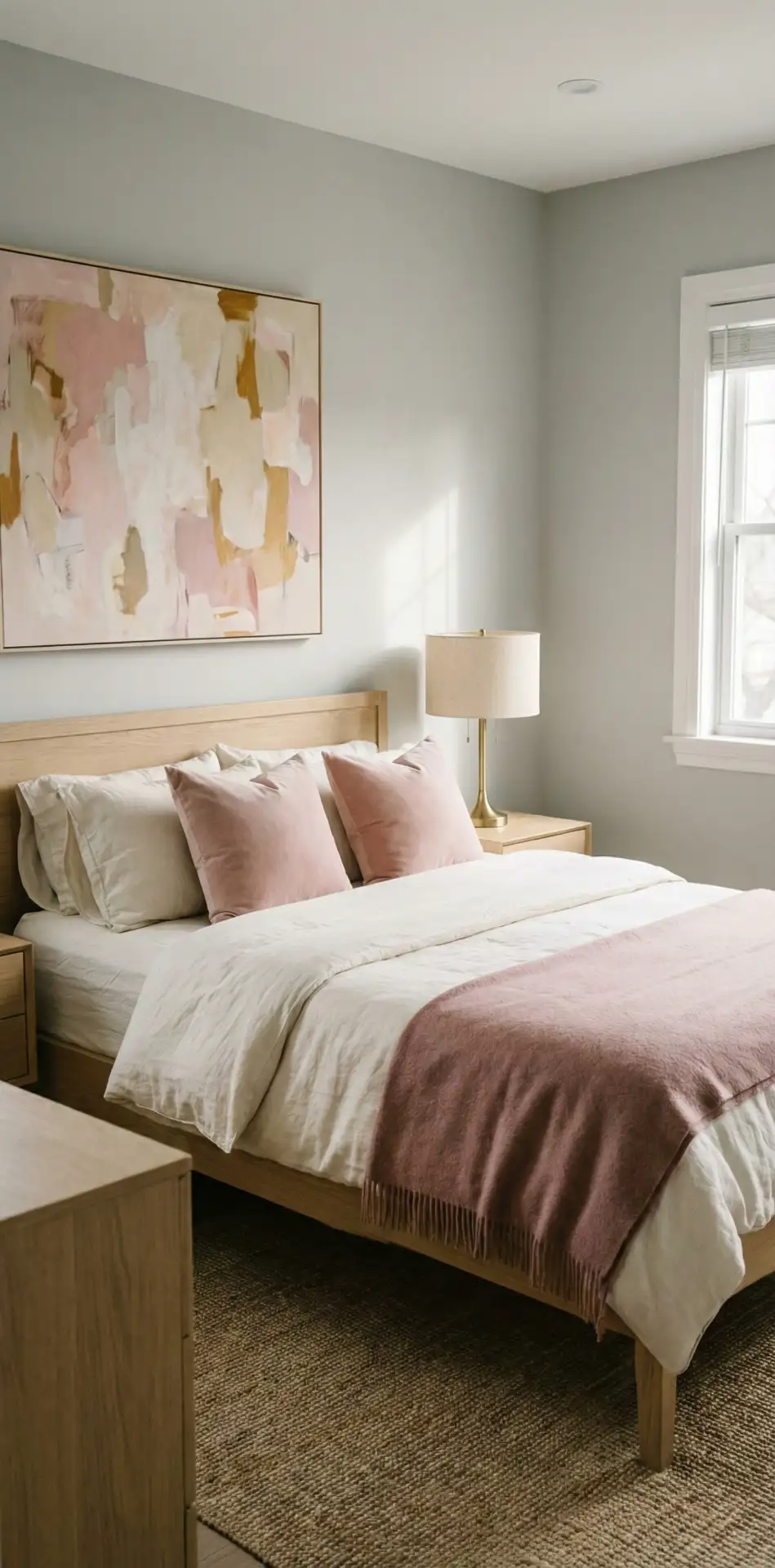Blush Pink Accents in a Neutral Base 1