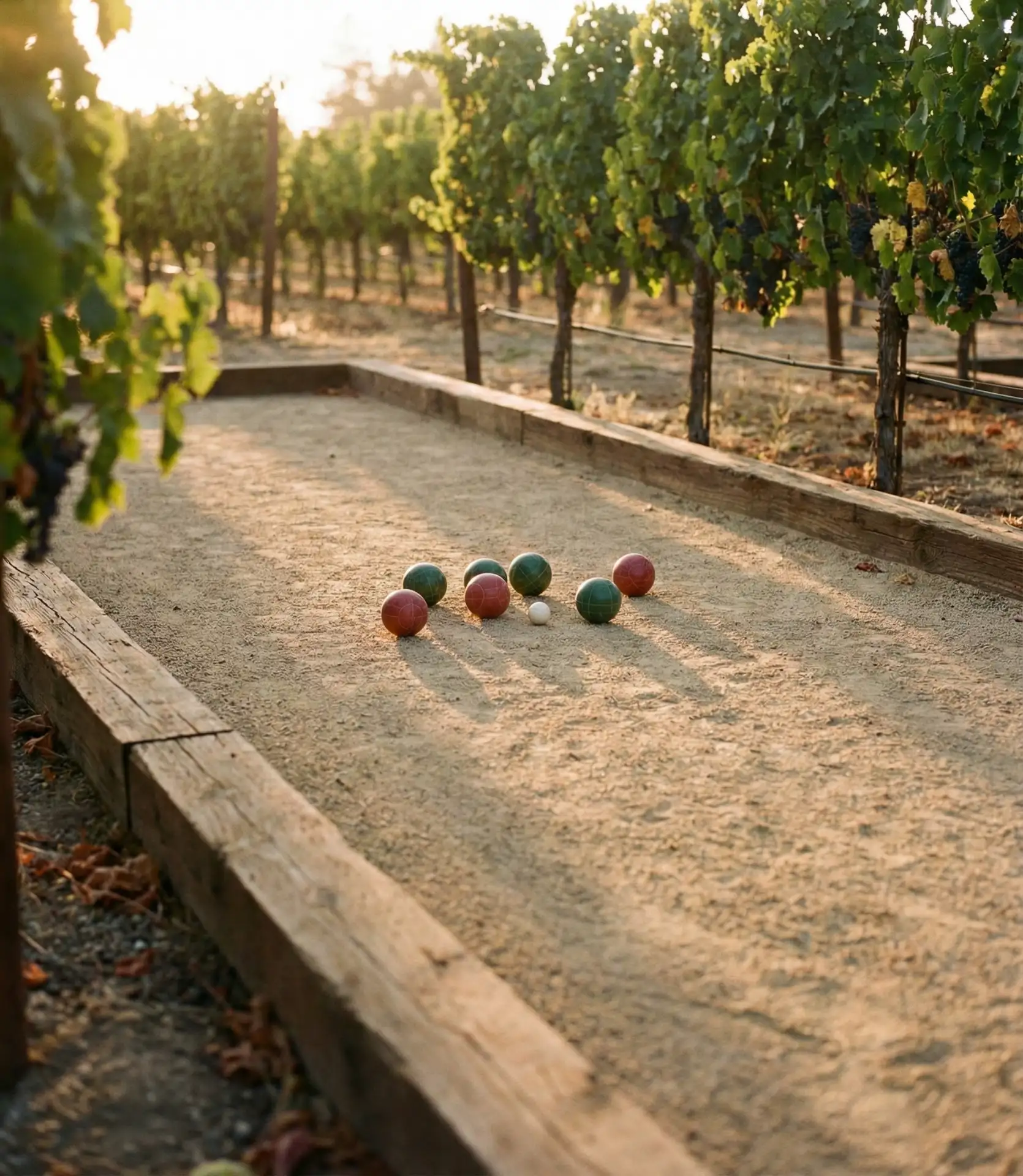 Bocce Ball Court with Decomposed Granite 1