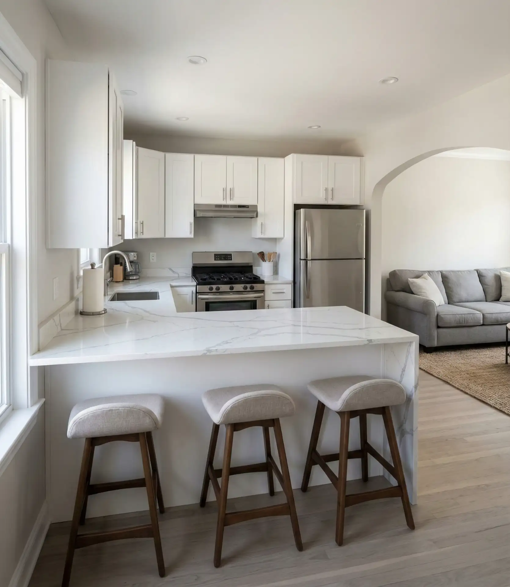 Breakfast Counter Peninsula 2